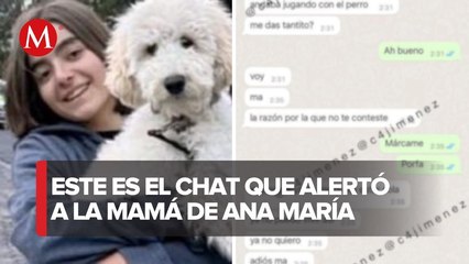 Revelados los impactantes mensajes de Allan Gil en el feminicidoo de Ana María Serrano