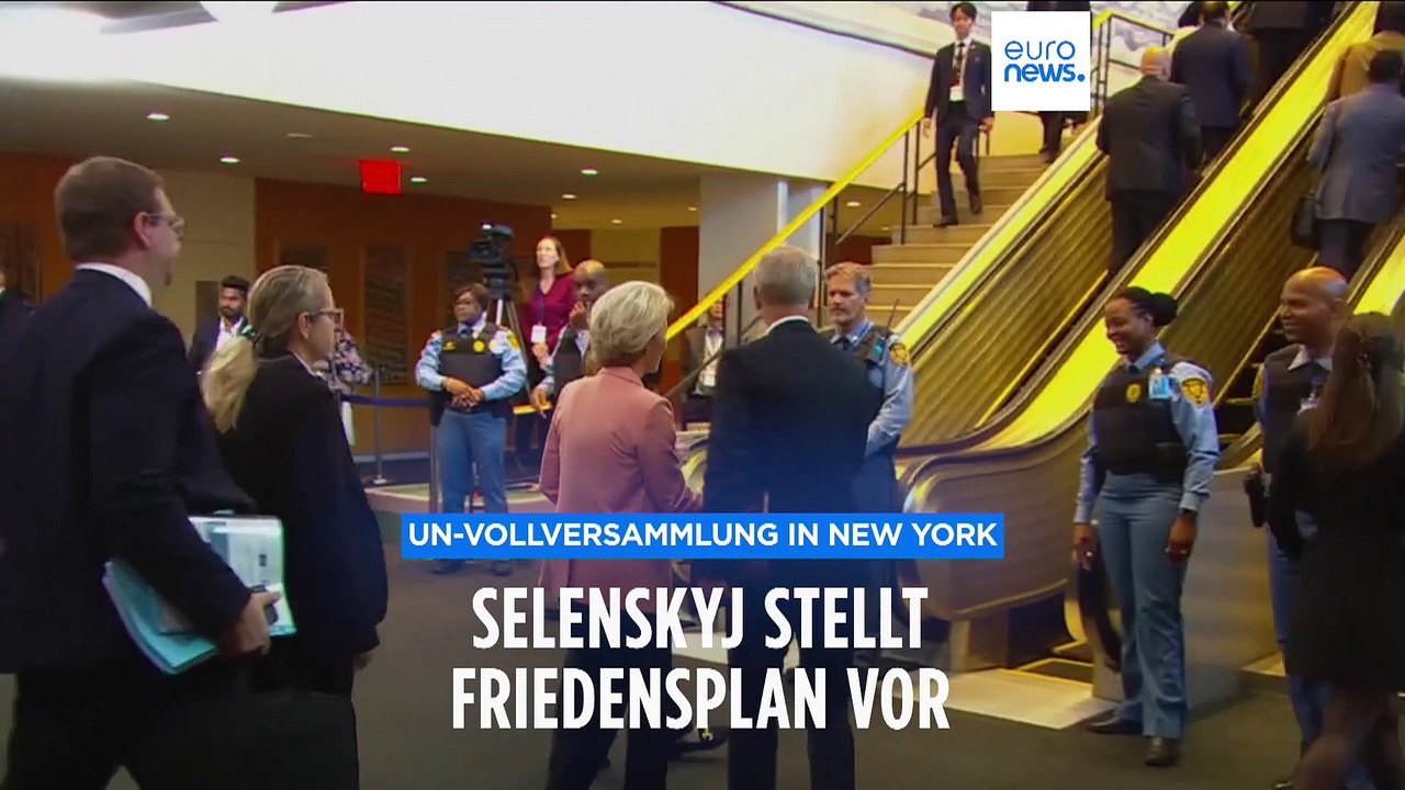 Im Kampf um Unterstützung: Selenskyj stellt Friedensplan vor UN-Sicherheitsrat vor
