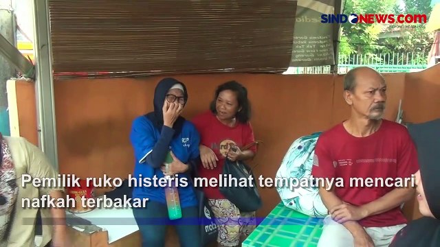 4 Ruko Dilalap Api di Duren Sawit, Kebakaran Dipicu Kebocoran Gas Penjual Nasi Padang