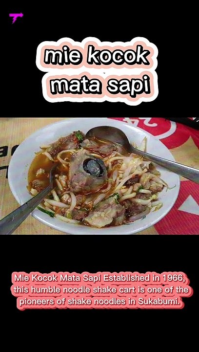 MIE KOCOK MATA SAPI
