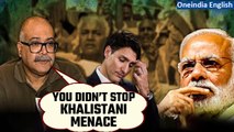 Canada-India Khalistan Row: Trudeau shown the mirror by foreign expert Sushant Sareen| Oneindia News