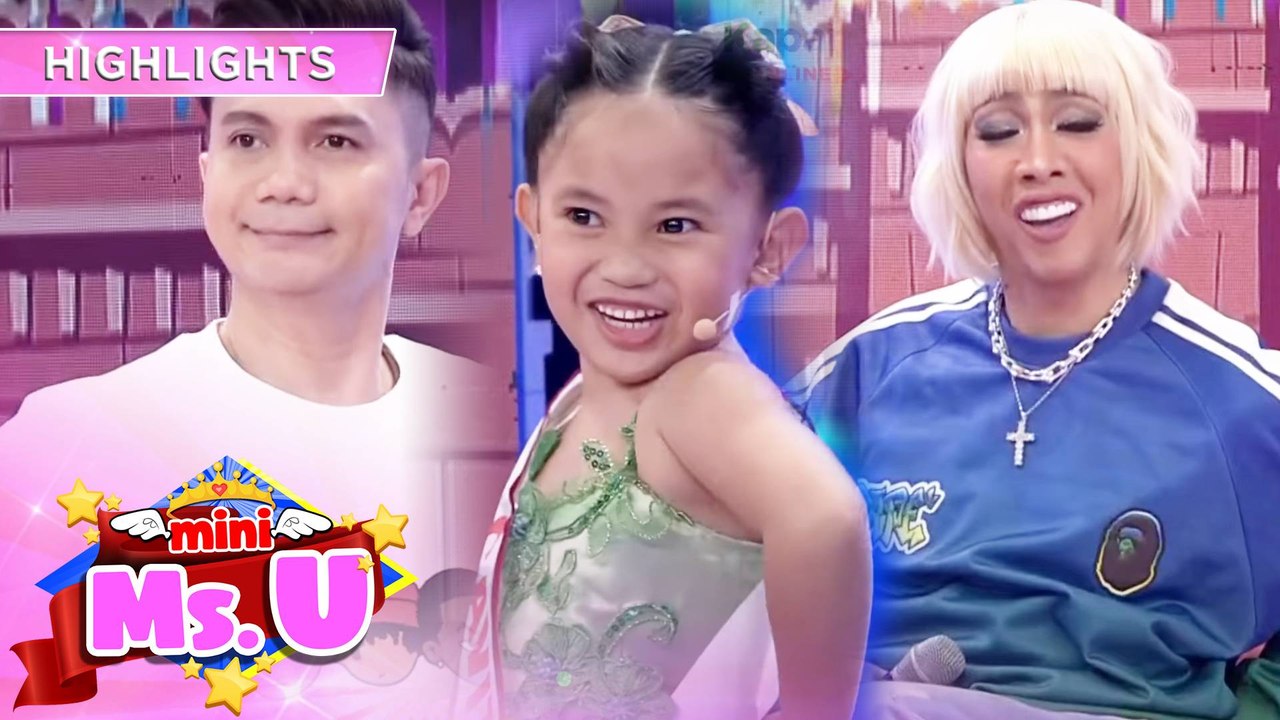 Vice Ganda and Vhong teach Mini Miss U Julia to model | It's Showtime Mini Miss U