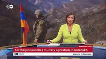 Azerbaijan launches military operation in Nagorno-Karabakh I DW News