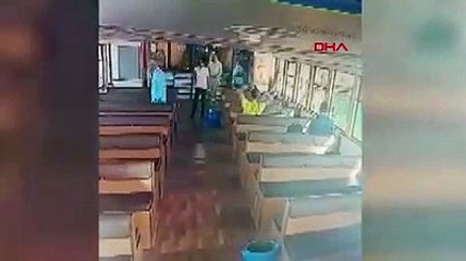 Vapurda çocuğun saçının yakılmasıyla ilgili yeni görüntüler