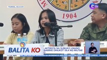 Nawawalang aktibista na sumuko umano sa NTF-ELCAC, sinabing dinukot sila ng militar at hindi sumuko | BK
