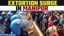 Security Forces Disperse Crowds | Extortion Surge in Manipur | Oneindia News