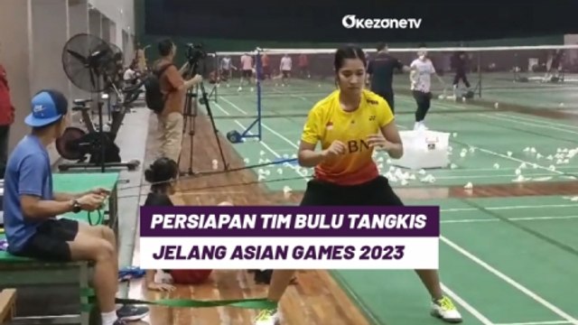 Tim Bulu Tangkis Indonesia Matangkan Persiapan Jelang Asian Games 2023