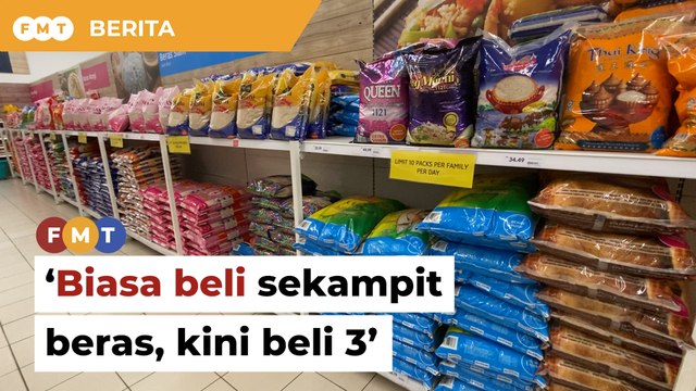 Biasa beli sekampit, kini beli 3 sekali gus, exco Johor nasihat usah ‘risau’ bekalan