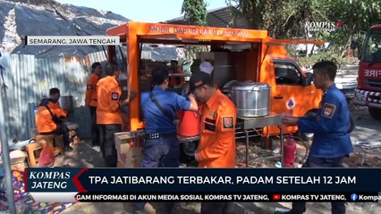 TPA Jatibarang Terbakar, Padam Setelah 12 Jam