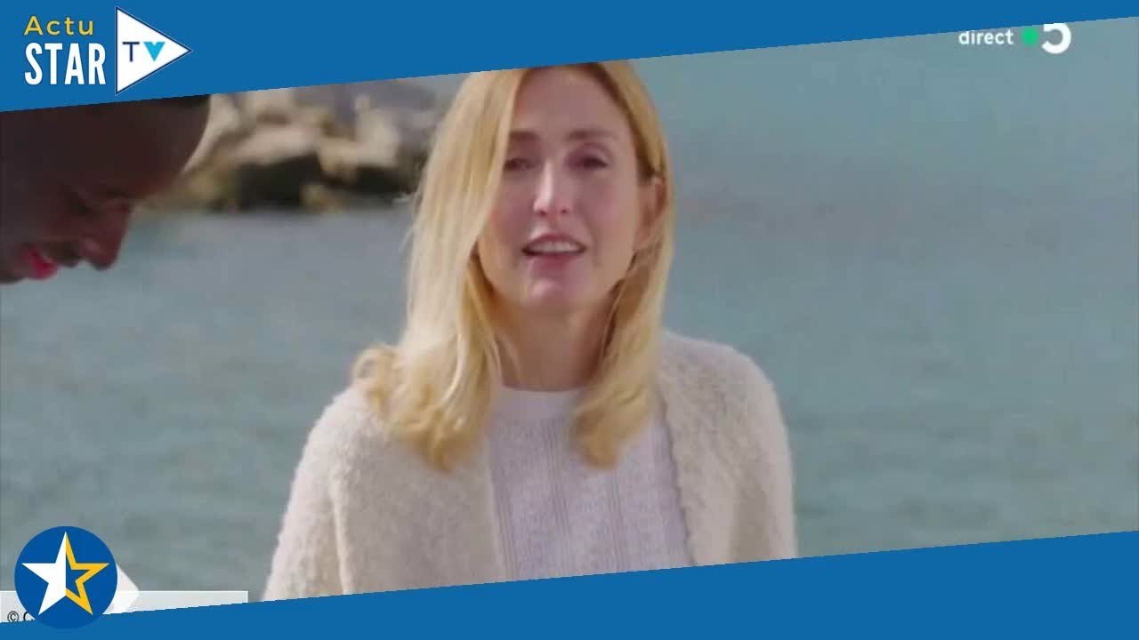 « François, regarde bien ! »  Julie Gayet lance un avertissement à François Hollande en pleine émis
