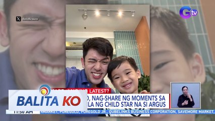 David Licauco, nag-share ng moments sa pagsasama nila ng child star na si Argus | BK