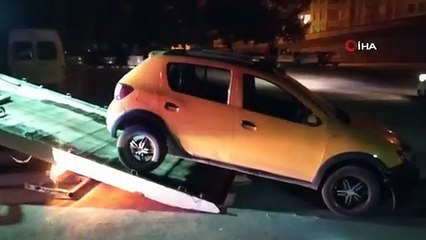 Çorum'da Denetim Sırasında Kaçan Ticari Taksi Bulundu