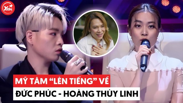 Mỹ Tâm từng lên tiếng về việc Đức Phúc ngồi chung ghế giám khảo với Hoàng Thùy Linh