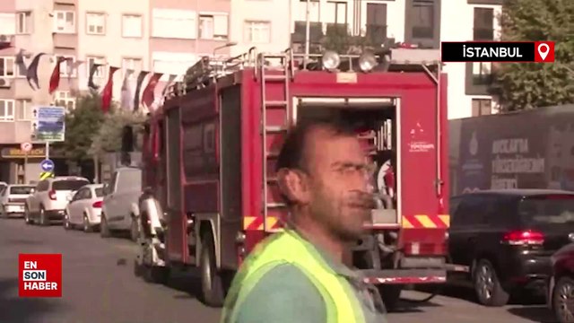 Avcılar'da İBB’nin çalışması sırasında doğalgaz borusu patladı