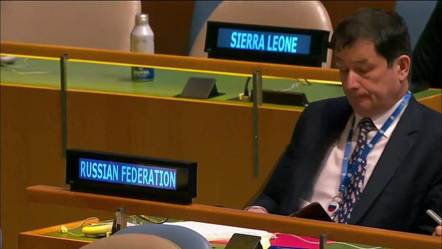 Ukrayna Cumhurbaşkanı Zelenskiy, BM Genel Kurulu'nda Rusya'ya çağrıda bulundu