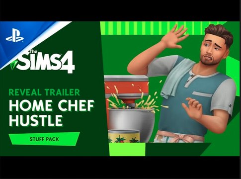 The Sims 4: Home Chef Hustle Stuff Pack | Official Reveal Trailer - Playstation 4, Playstation 5