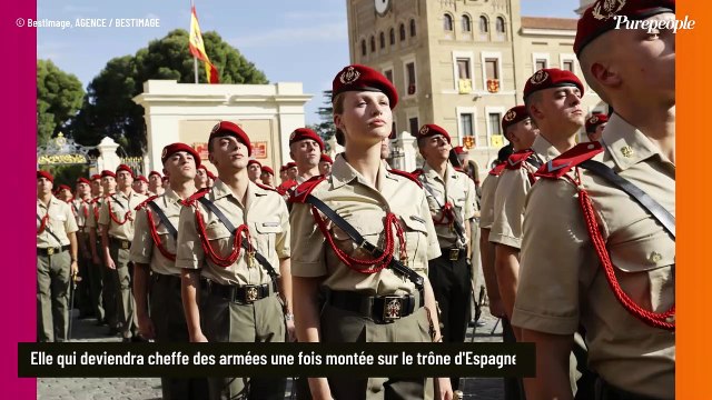 Leonor d'Espagne méconnaissable en tenue militaire pour une cérémonie spéciale