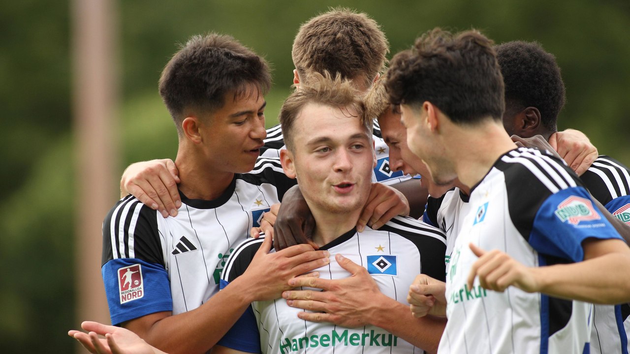 Doppelt in den Winkel: Rexhepi beschert HSV II den Sieg gegen Hannover