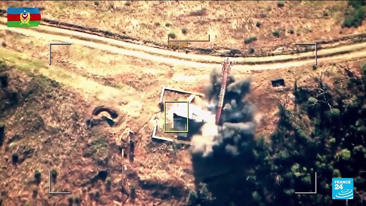 Azerbaijani forces strike Armenian-controlled Karabakh