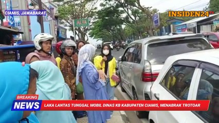 INSIDEN MOBIL DINAS KB CIAMIS