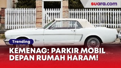 Parkir Mobil di Jalan Depan Rumah Haram Hukumnya, Ini Penjelasan Kemenag