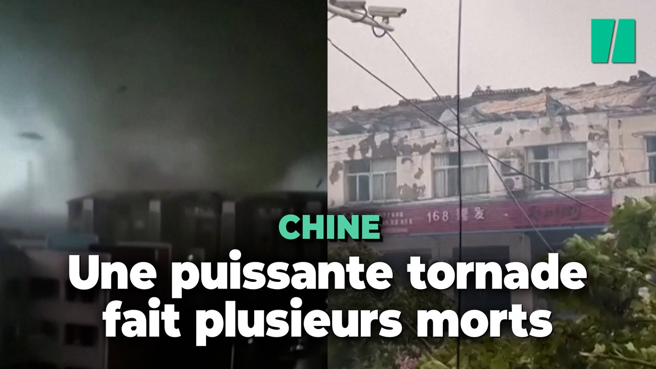 Une tornade terrifiante dans l’est de la Chine fait au mois 10 morts