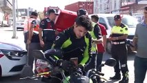 Eyüpsultan'da plakasız motosiklet trafikten men edildi