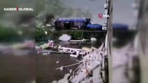 Çin’deki hortum felaketi kamerada! Ölüler ve yaralılar var
