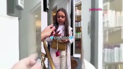 Milyarder Emily Abraham'ın 10 yaşındaki Tiktok yıldızı kızı Moo Abraham'ın kombininin fiyatı dudak uçuklattı!