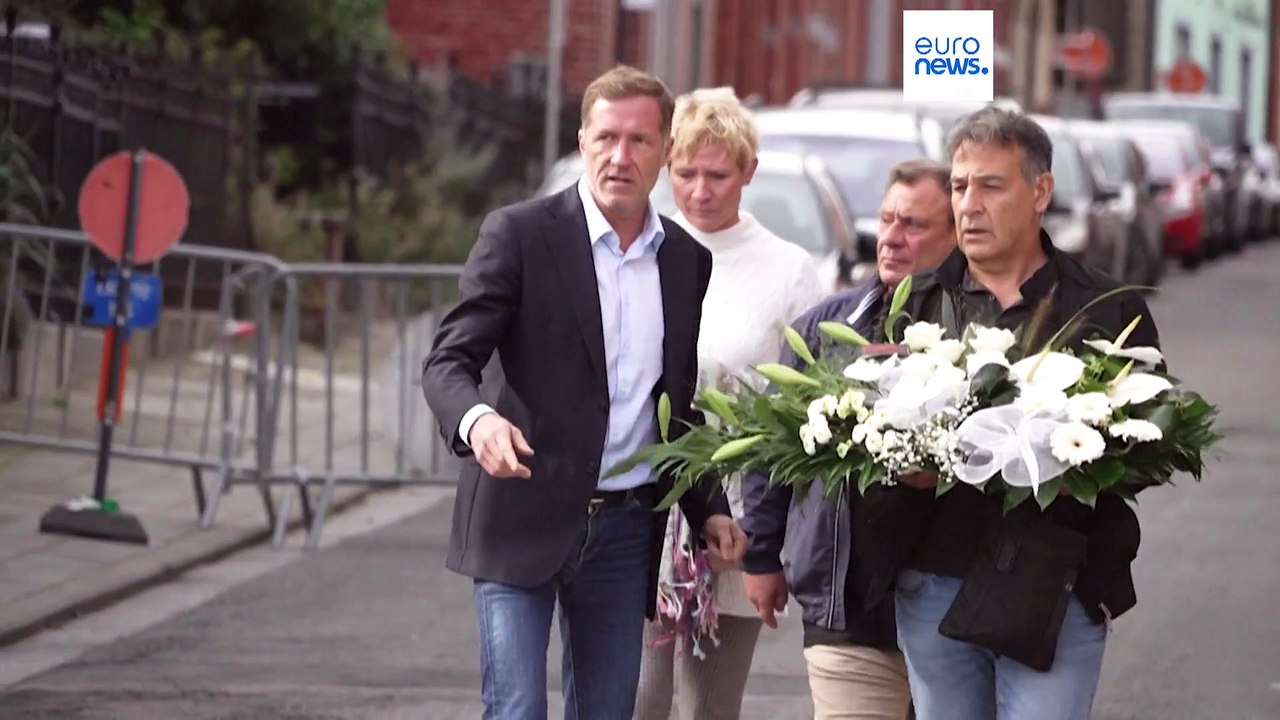 Gedenkgarten für opfer des belgischen kindermörders marc dutroux eröffnet