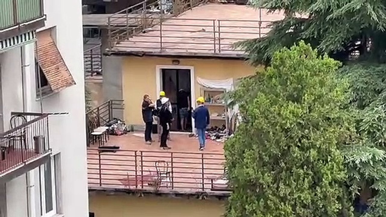 Kata, il sopralluogo sulla terrazza dell'ex hotel Astor