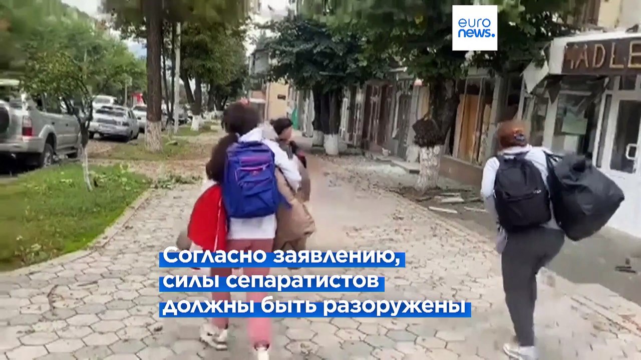 Лидеры непризнанной Нагорно-Карабахской республ...