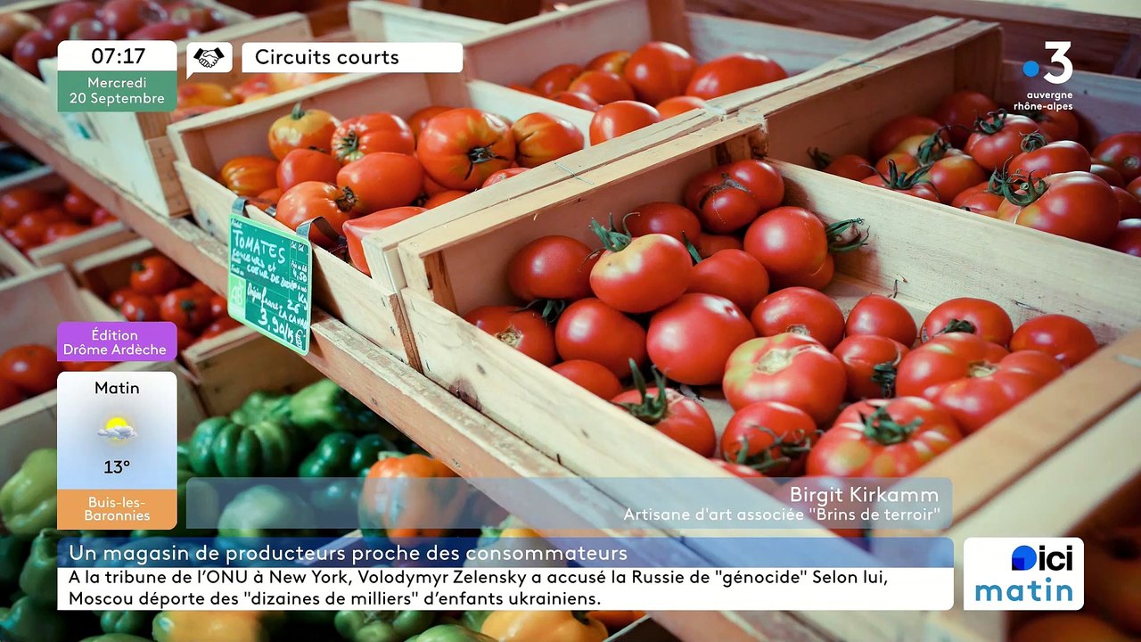 À Vaunaveys-la-Rochette, Brins de Terroir, un magasin de producteurs, artisans et paysans d'ici!