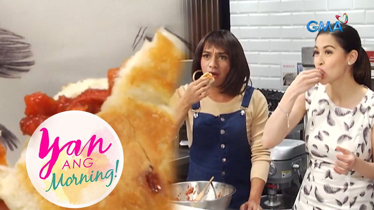 Marian Rivera learns how to make Crispy Pork Buns! (Yan ang Morning!)