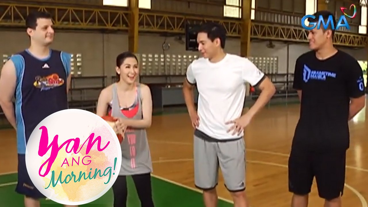 Marian Rivera, hinamon si Chris Tiu sa BASKETBALL! (Yan ang Morning!)