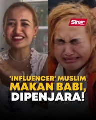 'Influencer' Muslim makan babi dipenjara