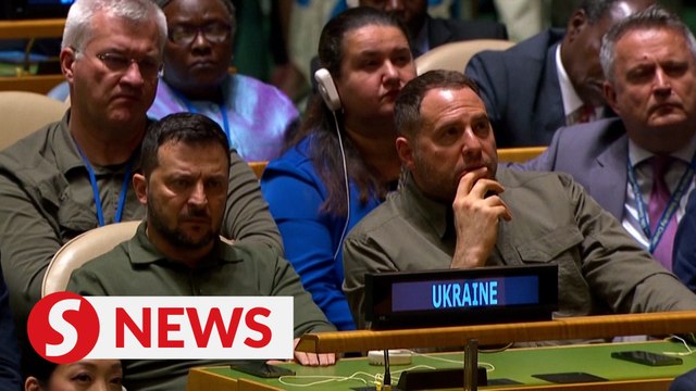 Zelenskiy tells UNGA: Russian occupier must return to own land