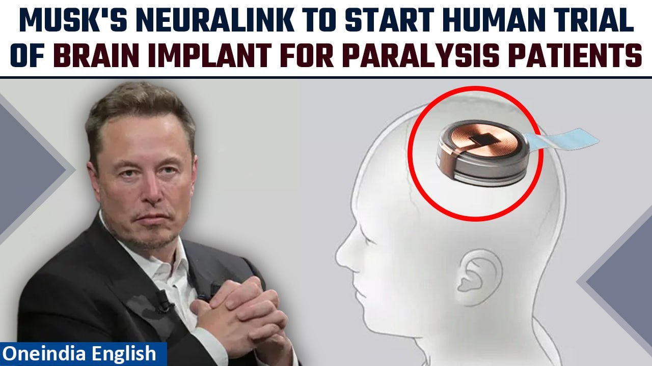 Elon Musk's Neuralink to start human trial, to test brain chip in