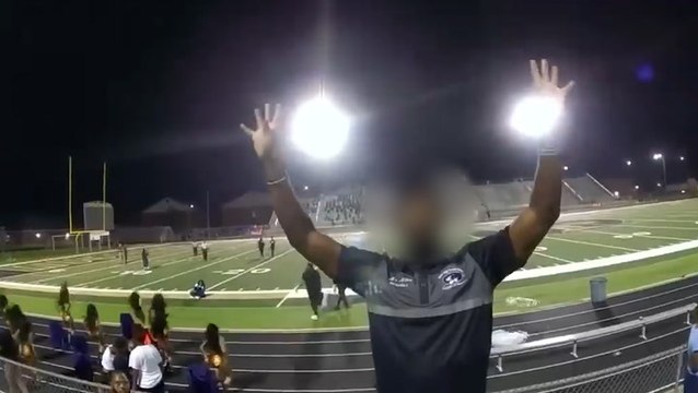 School band director tasered by police after refusing to end performance at sports game