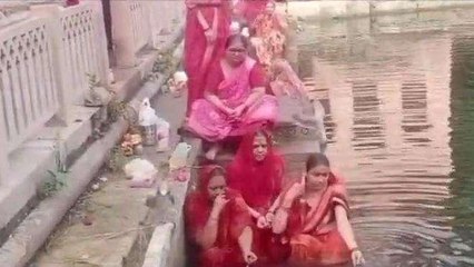 जोधपुर: ऋषि पंचमी पर पुरानी परंपरा का हुआ निर्वहन, महिलाओं ने सरवर तीर पर किया तर्पण, घरों में बना मणिचा