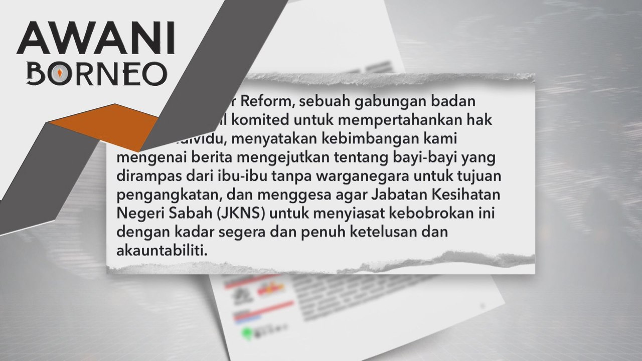 CSO tuntut ketelusan penyiasatan kes bayi dirampas