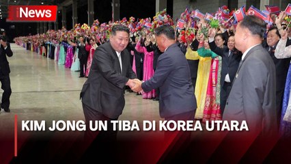 Usai Berkunjung 6 Hari ke Rusia, Kim Jong Un Tiba di Korea Utara