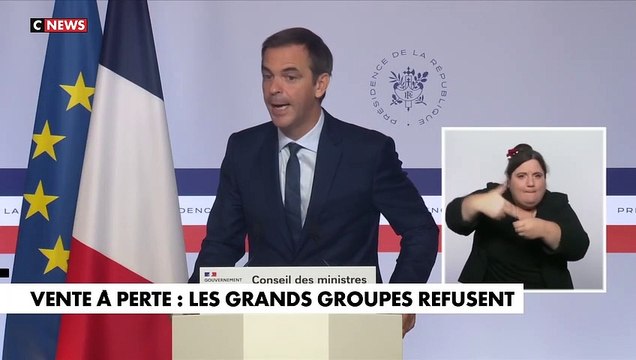 Vente à perte de carburant: Chacun doit et peut faire un effort , déclare le porte-parole du gouvernement Olivier Véran devant la presse après le Conseil des ministres - Regardez