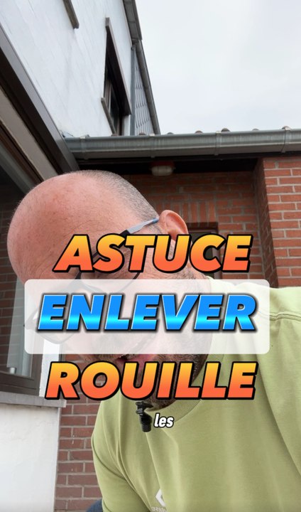 Enlever facilement les taches de rouille