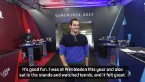 'It's good fun!' - Federer enjoying retirement as a tennis fan