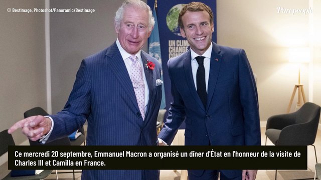 Charles III et le dîner d'État à Versailles, une célèbre actrice et chanteuse invitée : Je mets une robe longue et tout...