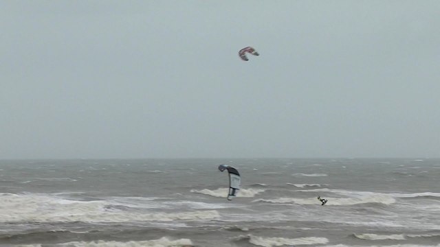 Highlights from Red Bull Meagloop - spectacular kitesurfing event contested after four year wait for perfect storm