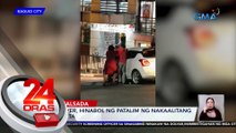 Taxi driver, hinabol ng patalim ng nakaalitang motorista | 24 Oras