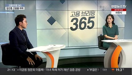 [고용브리핑365] 청년층 고용률 하락