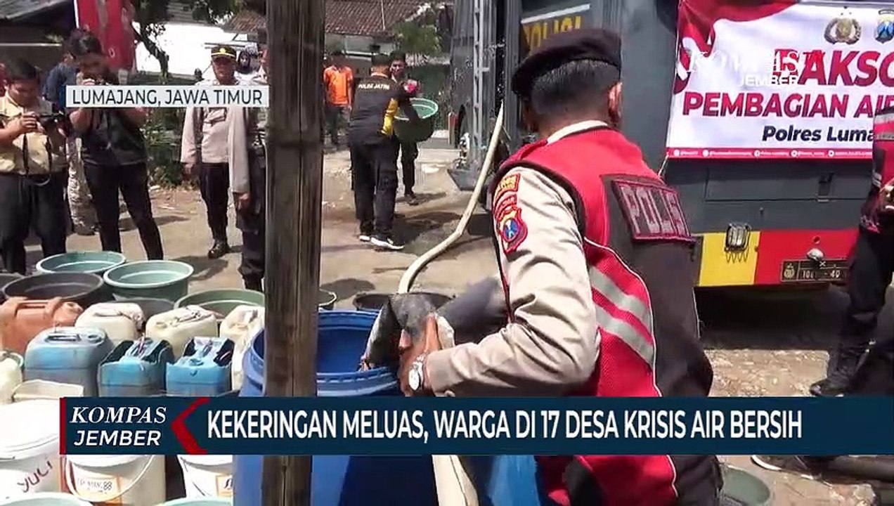 Kekeringan di Lumajang Meluas, Warga di 17 Desa Kesulitan Air Bersih